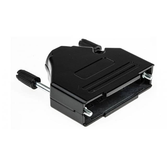 MHDTZK37-BK-RA-PC-BK-K MH Connectors  Capots de connecteurs D-Sub en forme de D